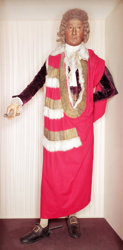 Wax Effigy of William Pitt the Elder, 1775 by Patience Wright